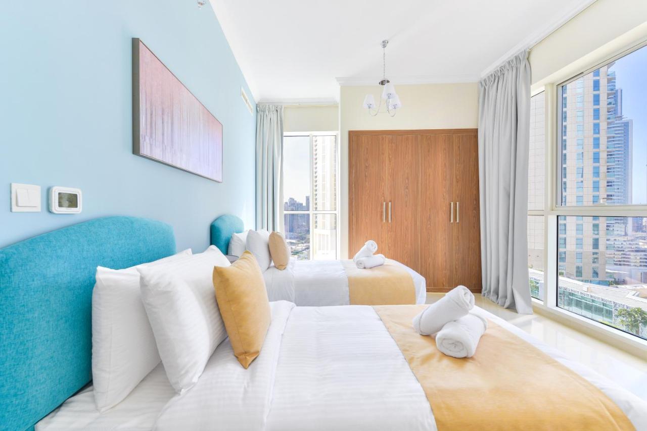 Apartment Dunya Tower - Downtown Luxury - 5 Min Walk To Mall! Dubai