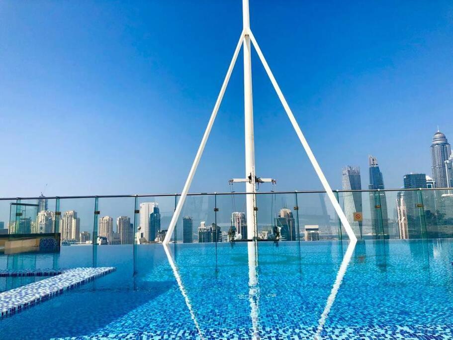 Appartamento Luxury Modern In Jlt With Amazing View & Rooftop Pool - Sleeps 3 *