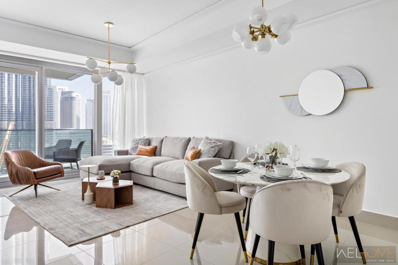 Welhome - Luxury Facing Burj Khalifa With Terrace Dubái