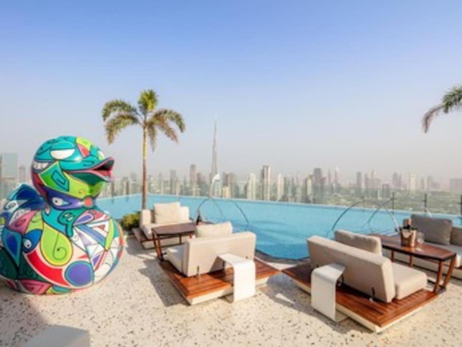 Appartamento Sls Residences 5 Star Luxury Private Loft Duplex With Burj Khalifa View