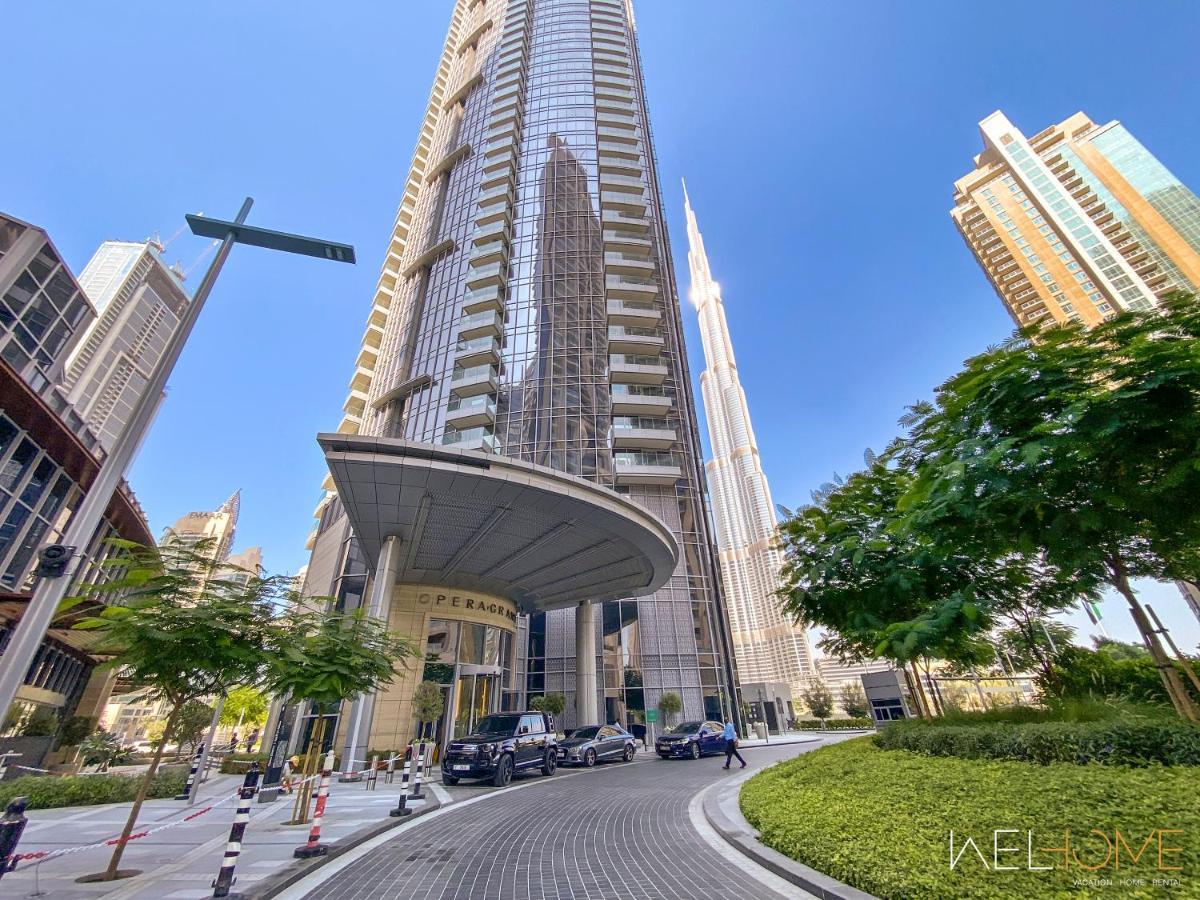 Welhome - Luxury Facing Burj Khalifa With Terrace * Dubái
