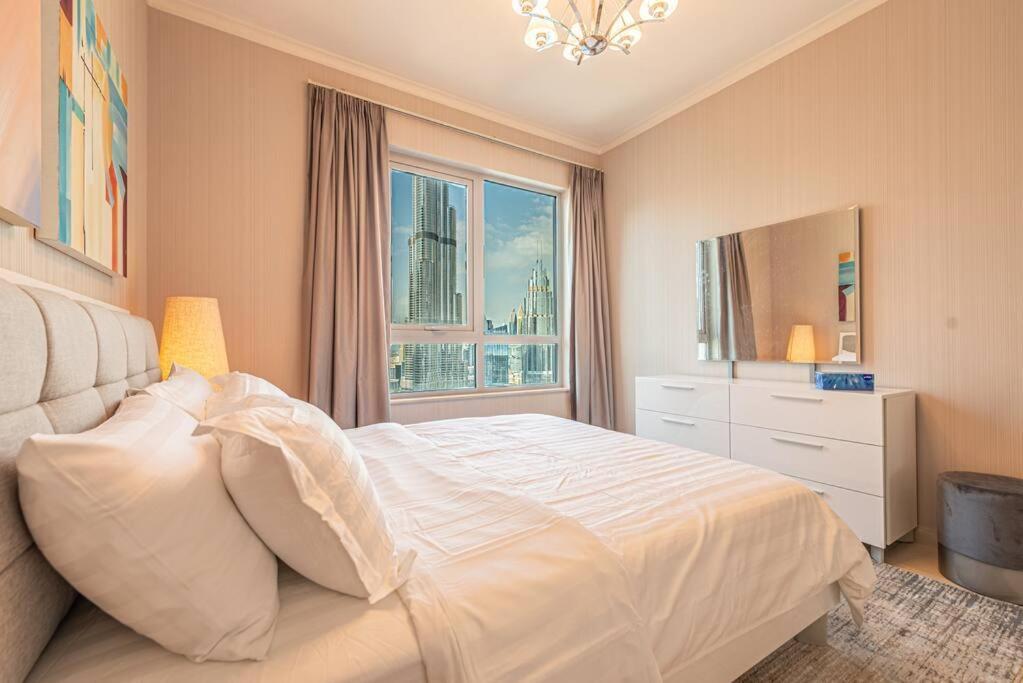 First Class 3br With Full Burj Khalifa And Fountain View Apartamento