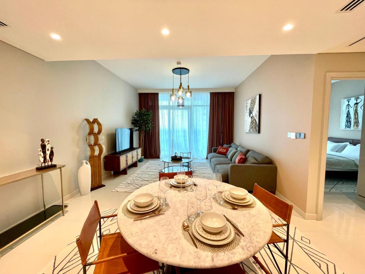 Dar Vacation - Luxury White & Badge 1bdr Palm View Apartamento Dubái