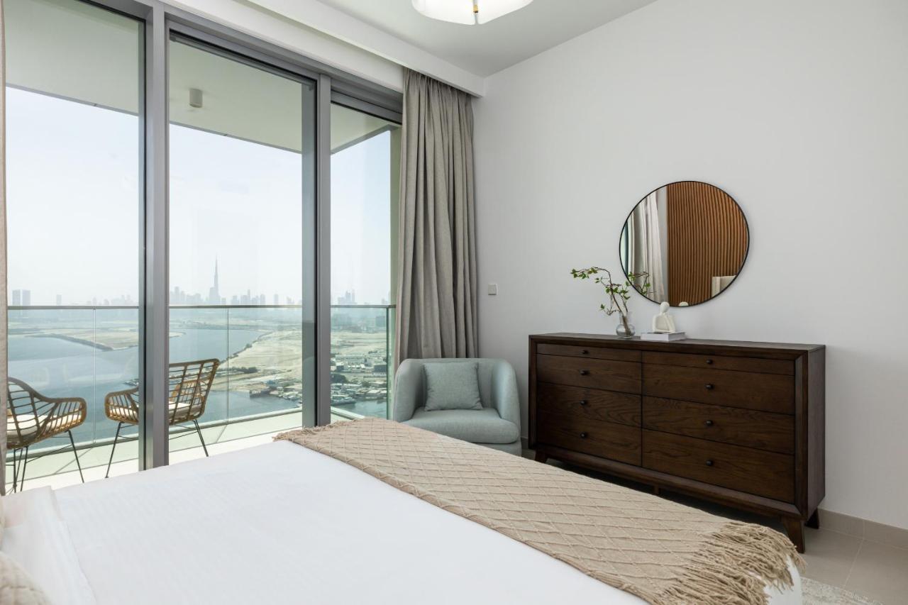 Apartamento With Burj Khalifa And Water View In Creek Harbour *