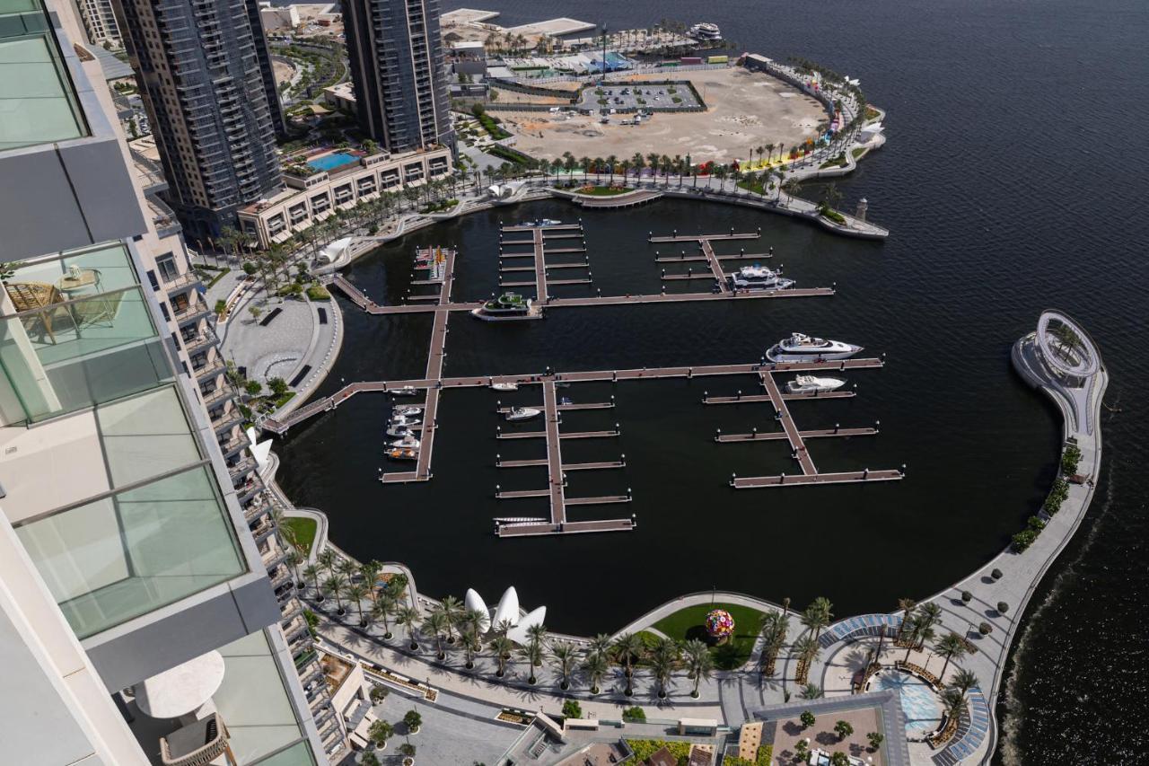 With Burj Khalifa And Water View In Creek Harbour Apartamento *