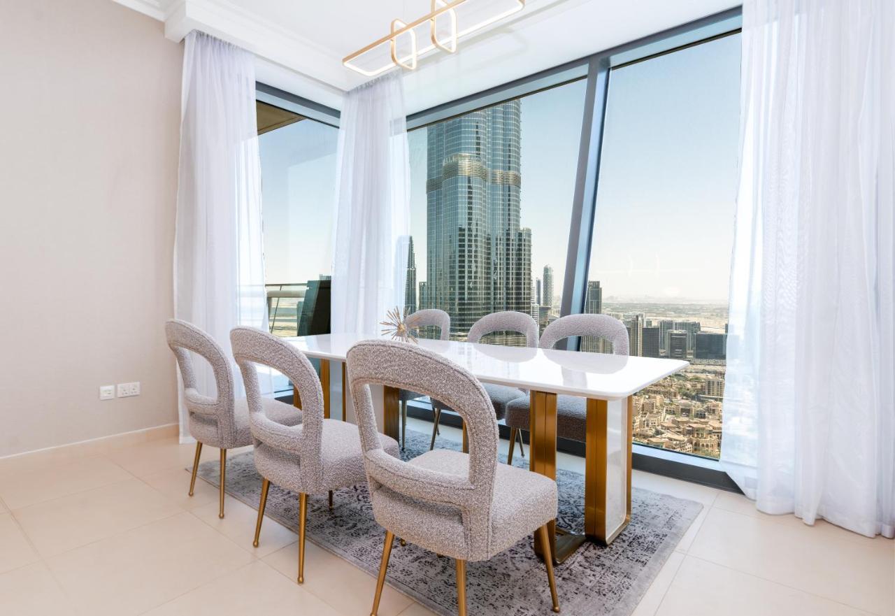 Vacay Lettings - Burj Vista High Floor Burj Khalifa & Fountain View Lägenhet *