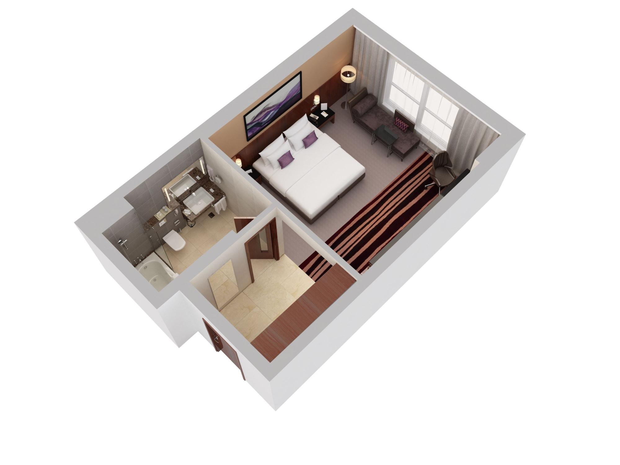 Hotell Flora Al Barsha At The Mall Dubai