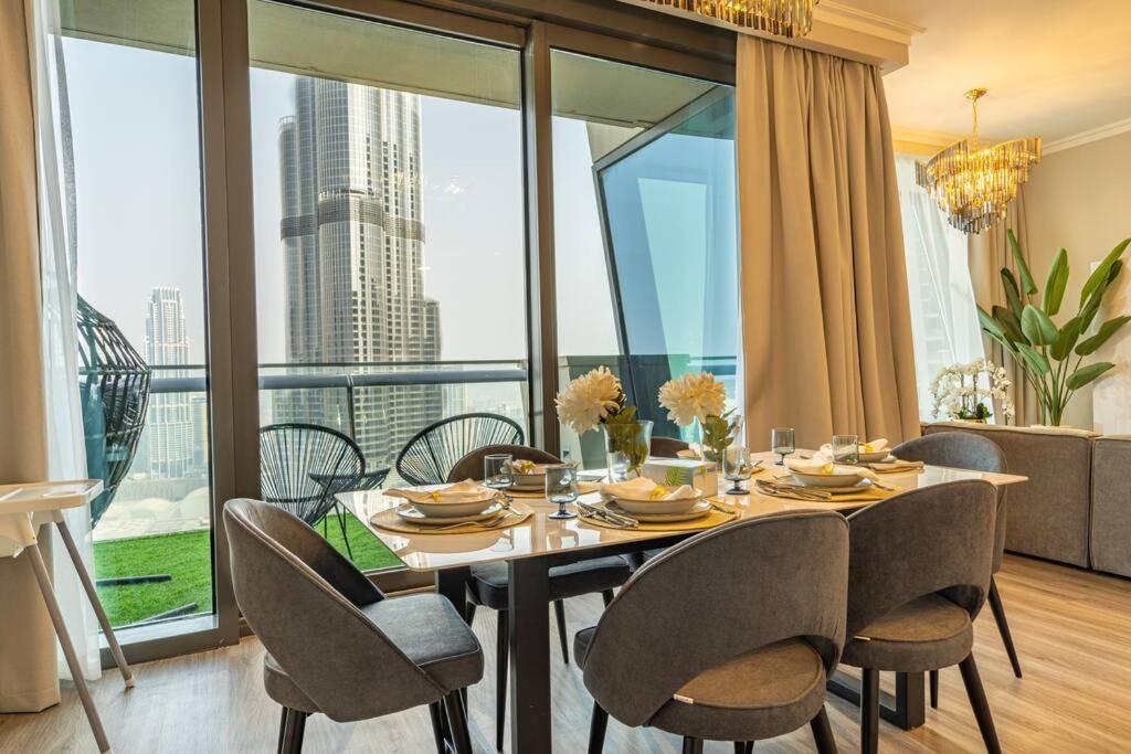 First Class 3br With Full Burj Khalifa And Fountain View * Dubaï