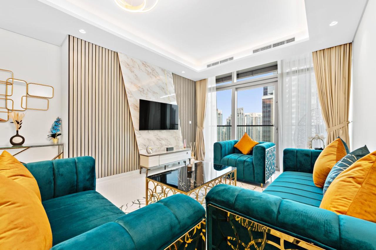 Full Burj Khalifa View Lux 2bedroom With Rooftop Pool Location In Paramount Midtown Dubái