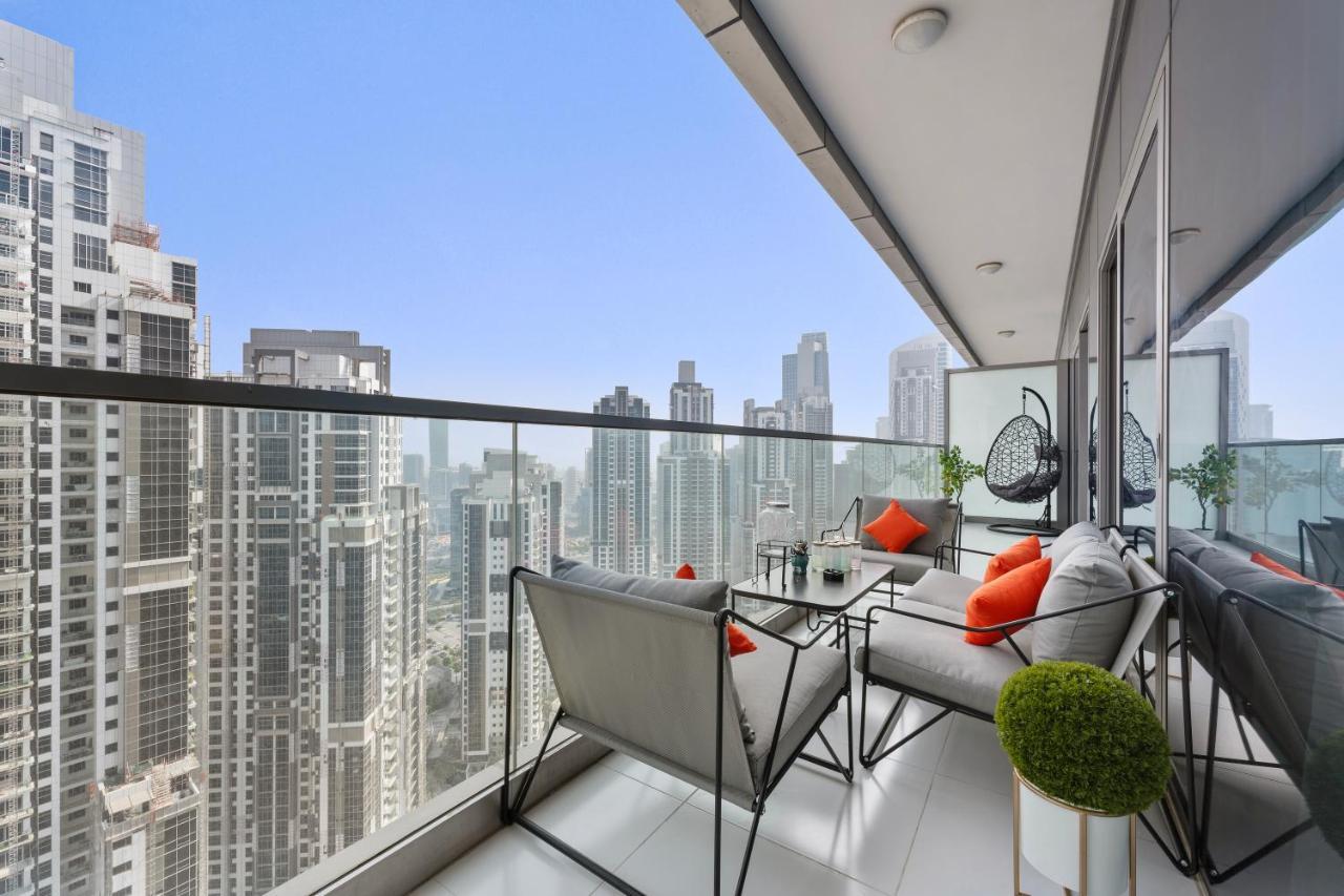 Apartamento Full Burj Khalifa View Lux 2bedroom With Rooftop Pool Location In Paramount Midtown *
