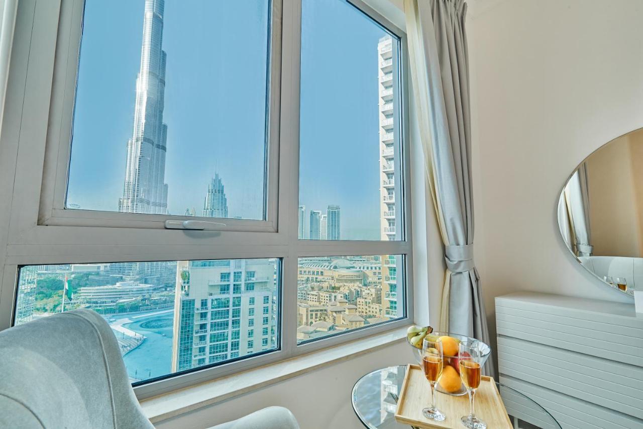 Burj Khalifa Front View & Fountain View Island Paradise 2br Luxury Burj Residences Golden Homes Apartamento Dubai