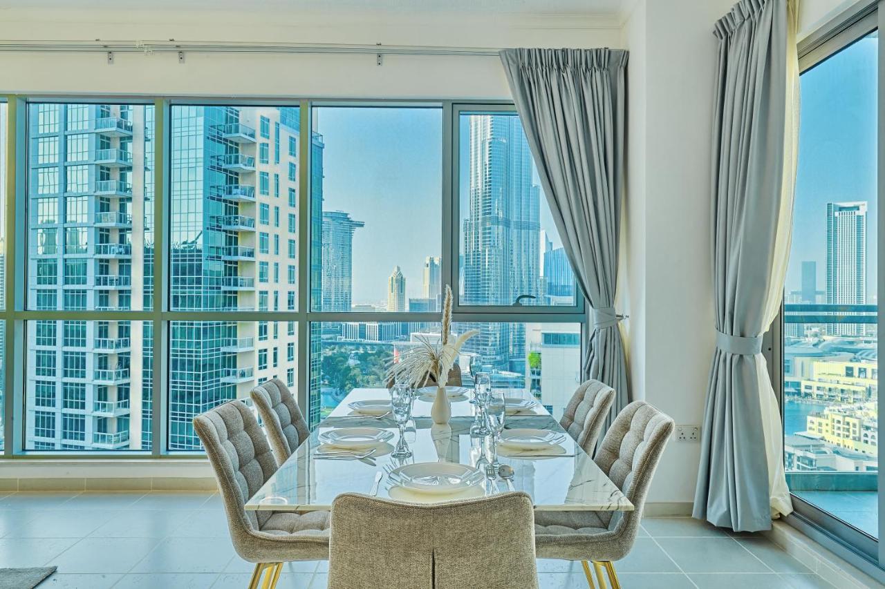 Burj Khalifa Front View & Fountain View Island Paradise 2br Luxury Burj Residences Golden Homes