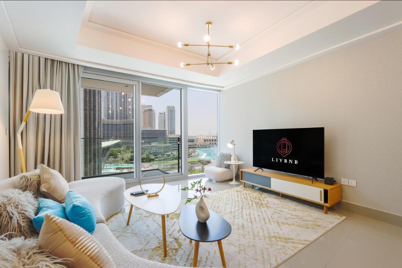 Livbnb Suites-spectacular 2br Burj Fountain Views * Dubái