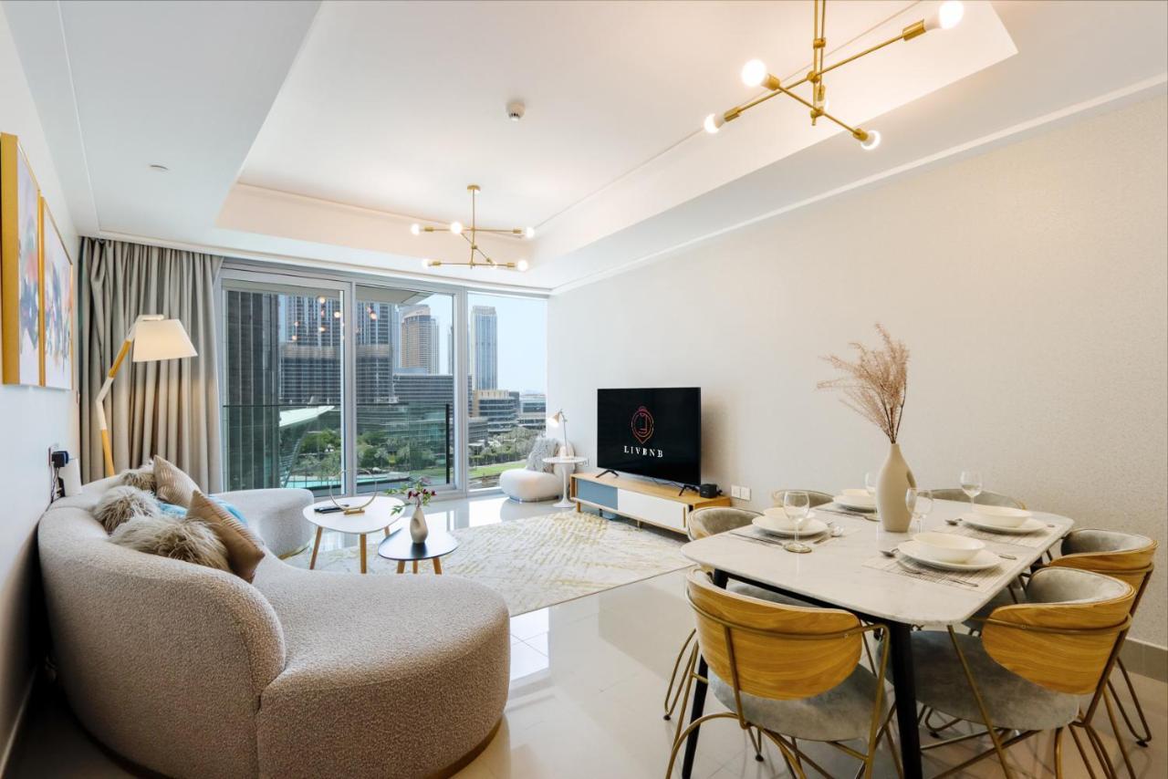 Livbnb Suites-spectacular 2br Burj Fountain Views Dubái
