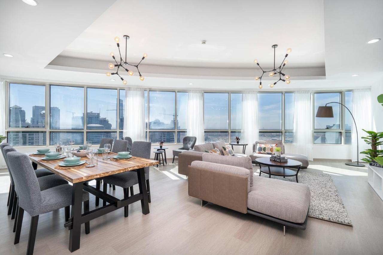 Heaven Crest Marina - 4 Bedroom With Marina View Near Jbr Beach, Free Parking, Wi-fi, Gym And Pool Dubái