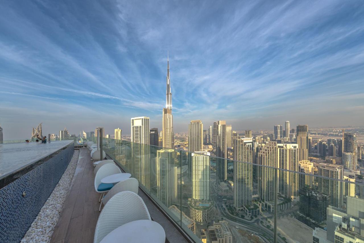 Appartement Magical With Rooftop Pool & Burj Khalifa View *