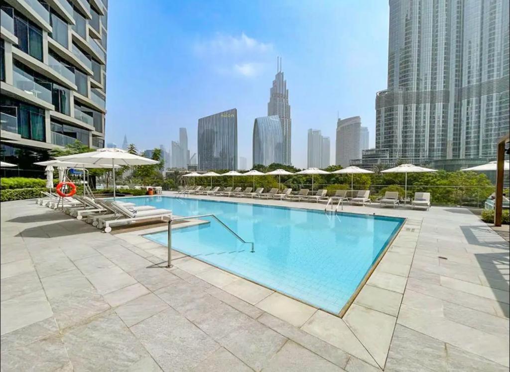 Deluxe 2br With Full Burj Khalifa And Fountain View Apartamento *