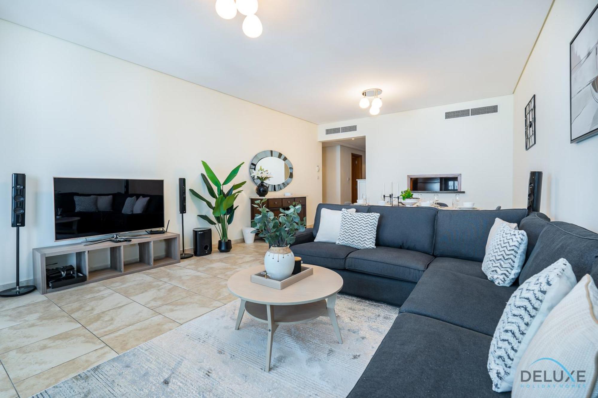 Sophisticated 3br W/ Assistant's At Al Fattan Marine Towers 2 Jbr By Deluxe Homes Appartement *