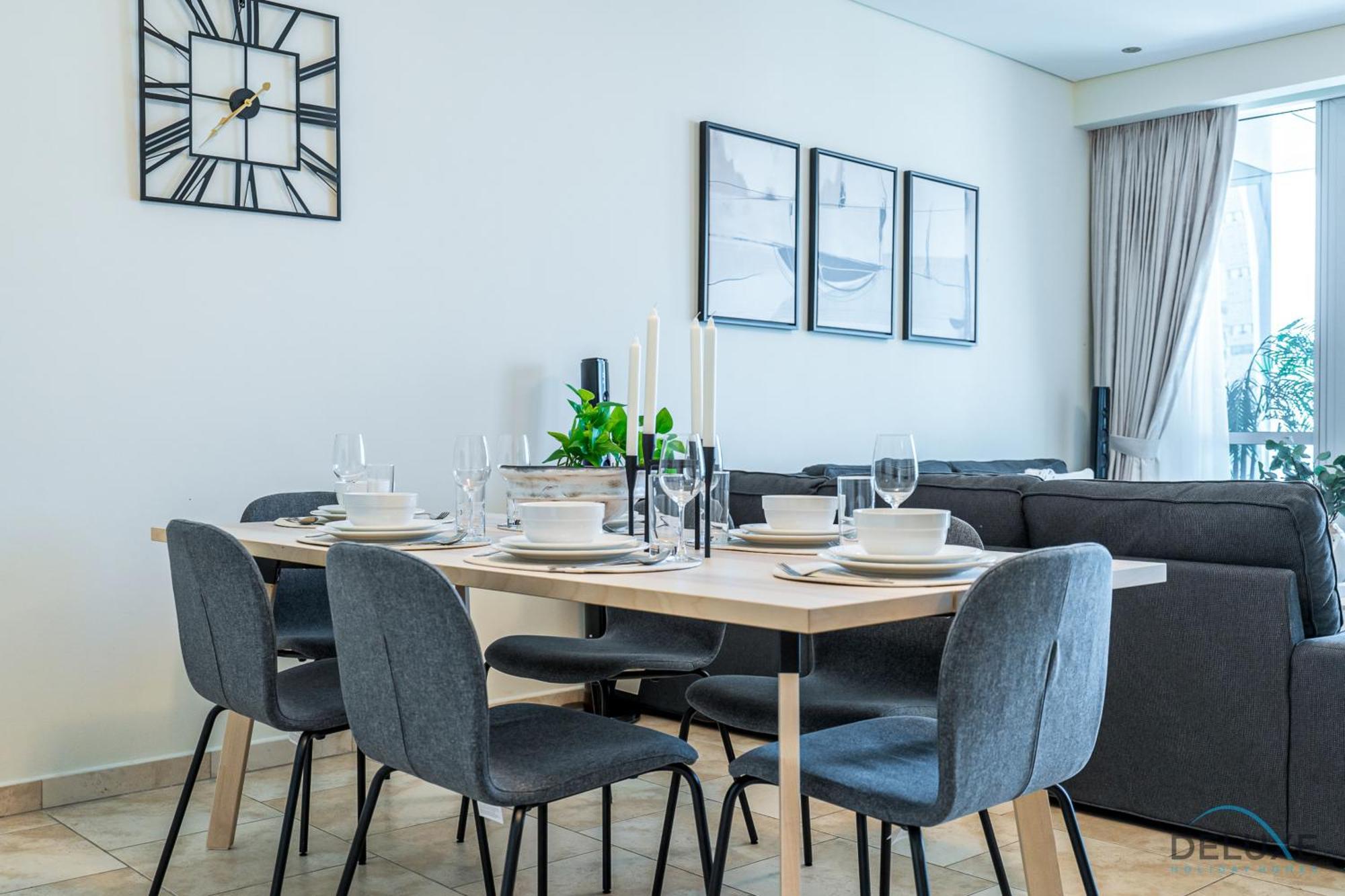 Sophisticated 3br W/ Assistant's At Al Fattan Marine Towers 2 Jbr By Deluxe Homes Dubaï