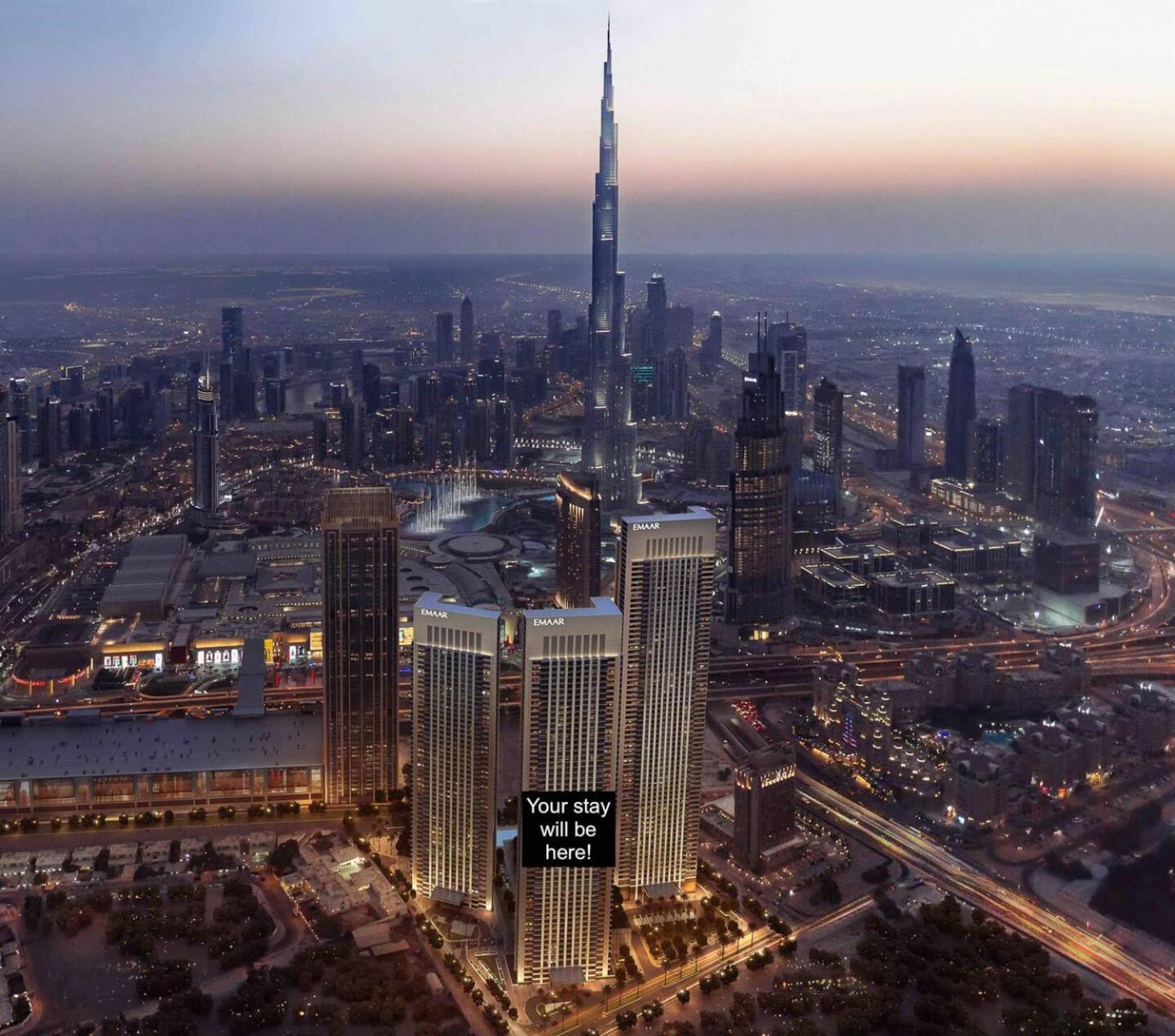 Lejlighed 3br Facing Mall 5 Min Walk To Burj Khalifa Dubai