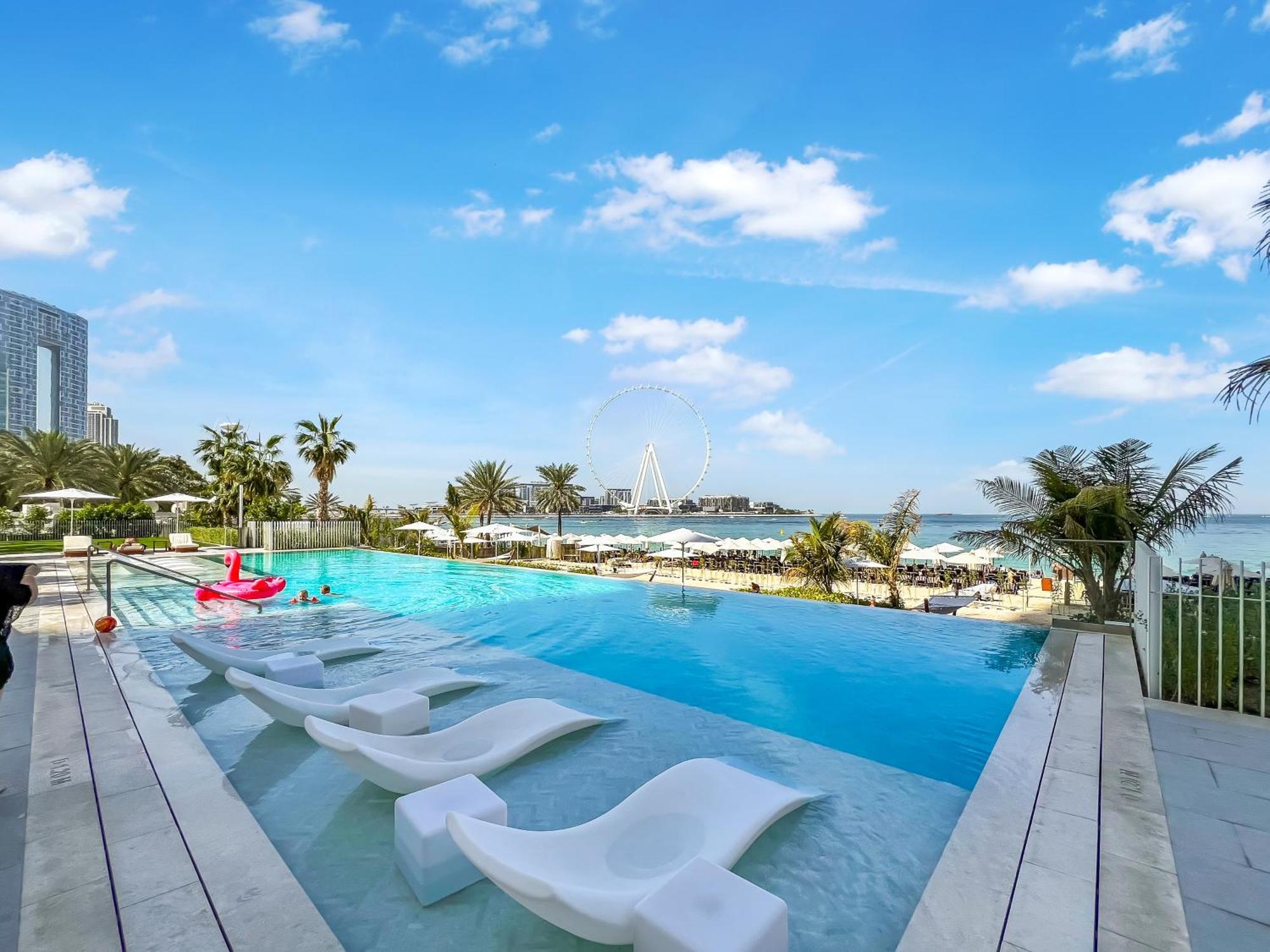 Fam Living - Beachfront 1-bedroom In The Heart Of Jbr Apartamento *