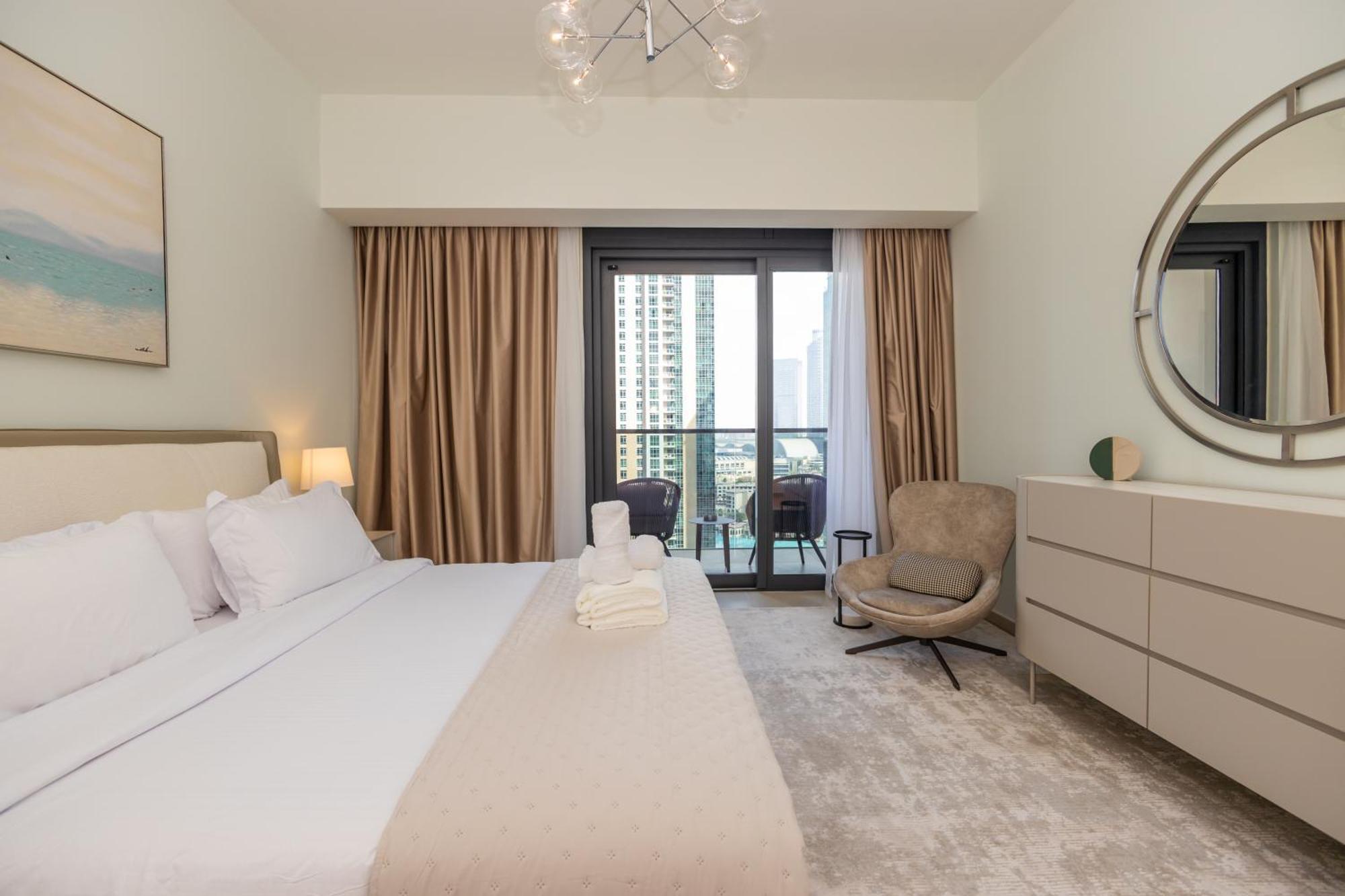 Apartamento Stunning 3br, Full Burj Khalifa And Fountain View -19ab01 Dubai