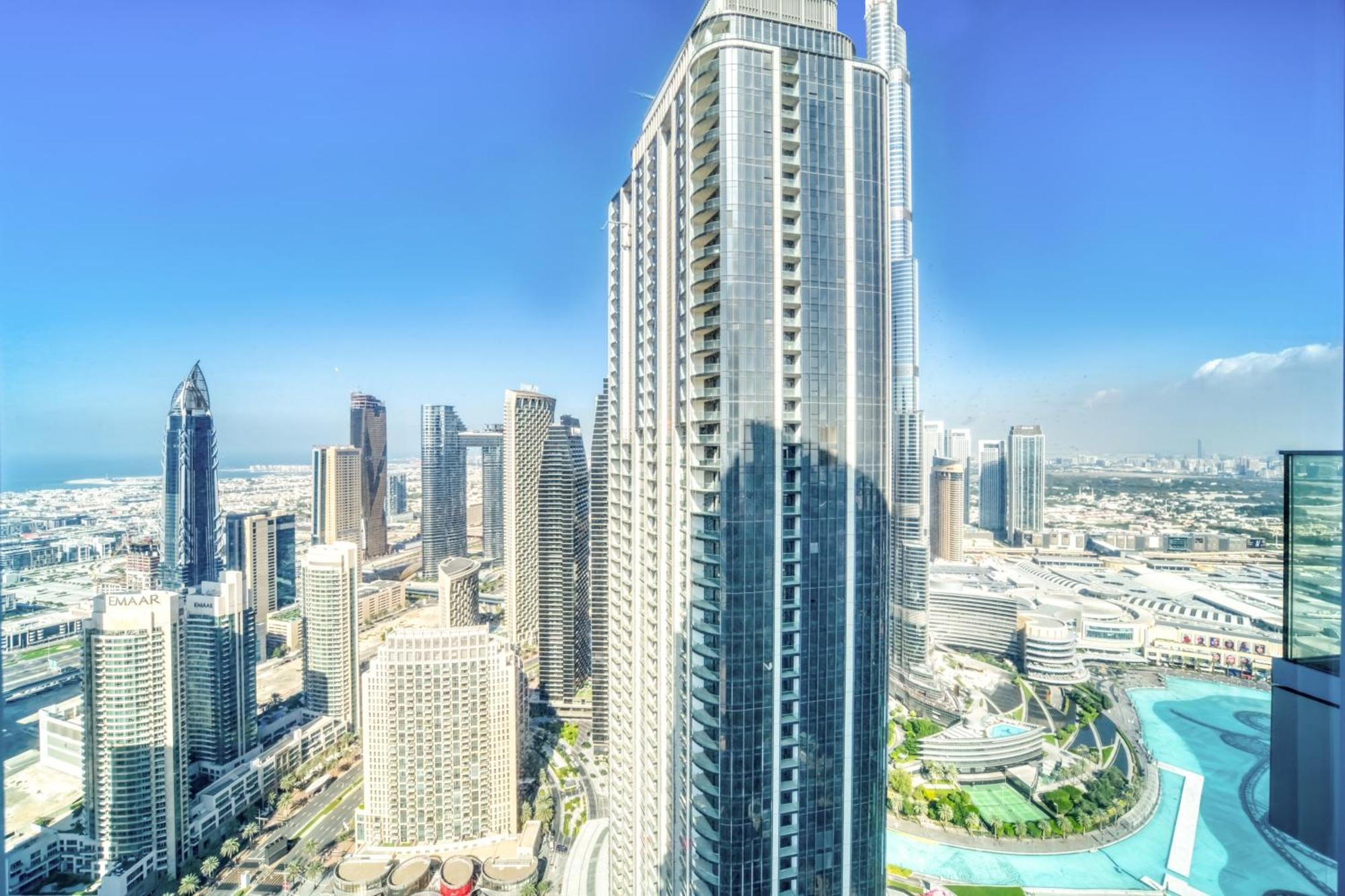 Downtown Luxury - Stunning Burj Khalifa & Sea View - 5 Minutes Walk To Mall Apartamento *