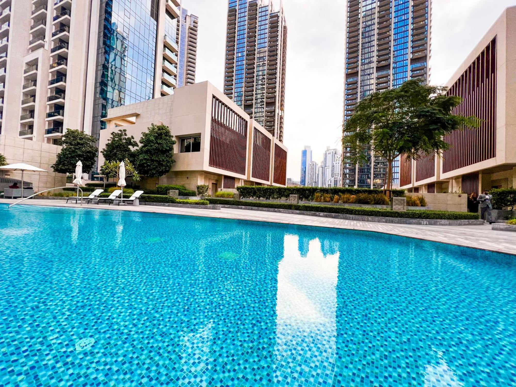 Downtown Luxury - Stunning Burj Khalifa & Sea View - 5 Minutes Walk To Mall Apartamento *