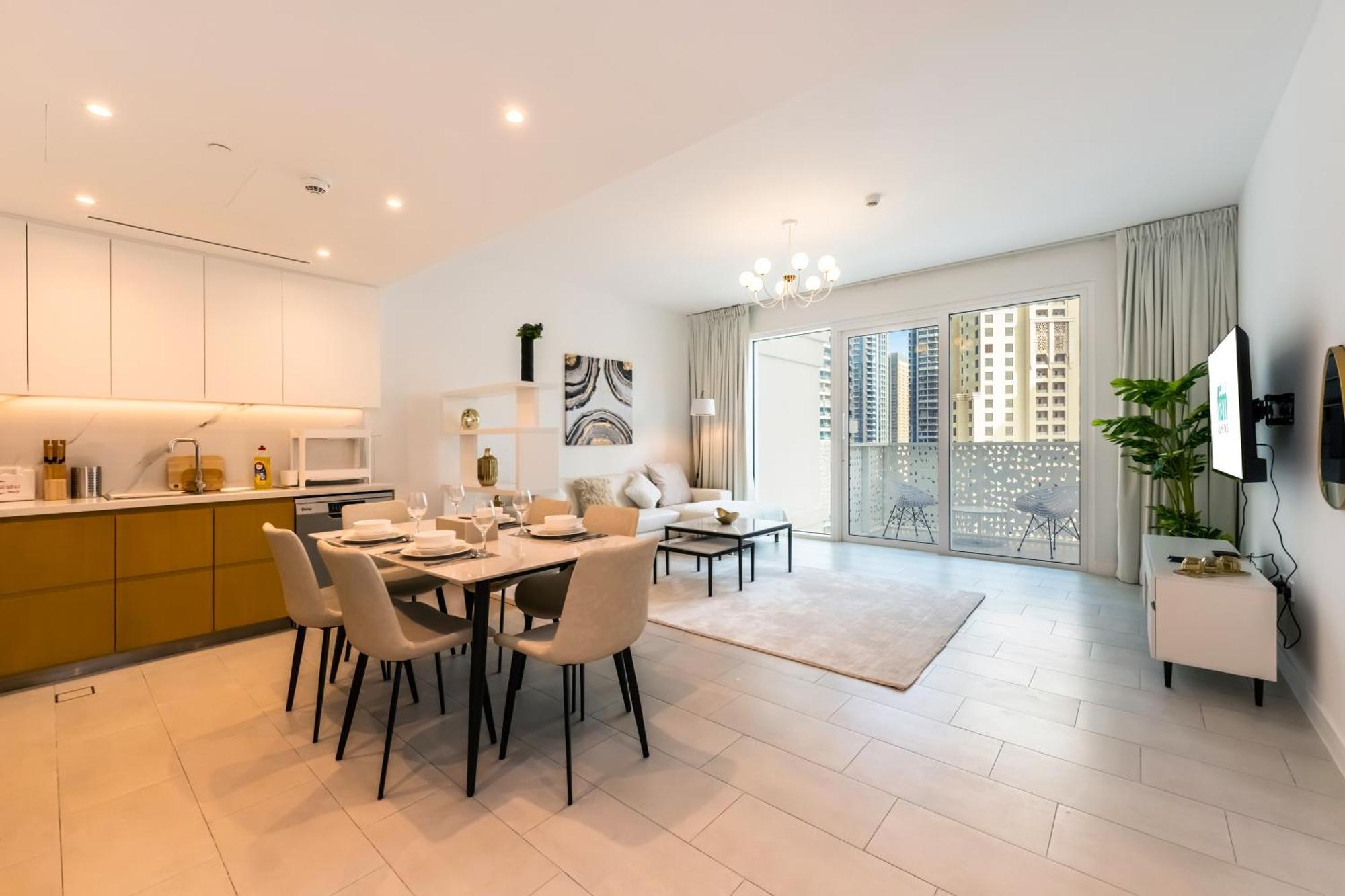 Fam Living - Beachfront 1-bedroom In The Heart Of Jbr Dubai