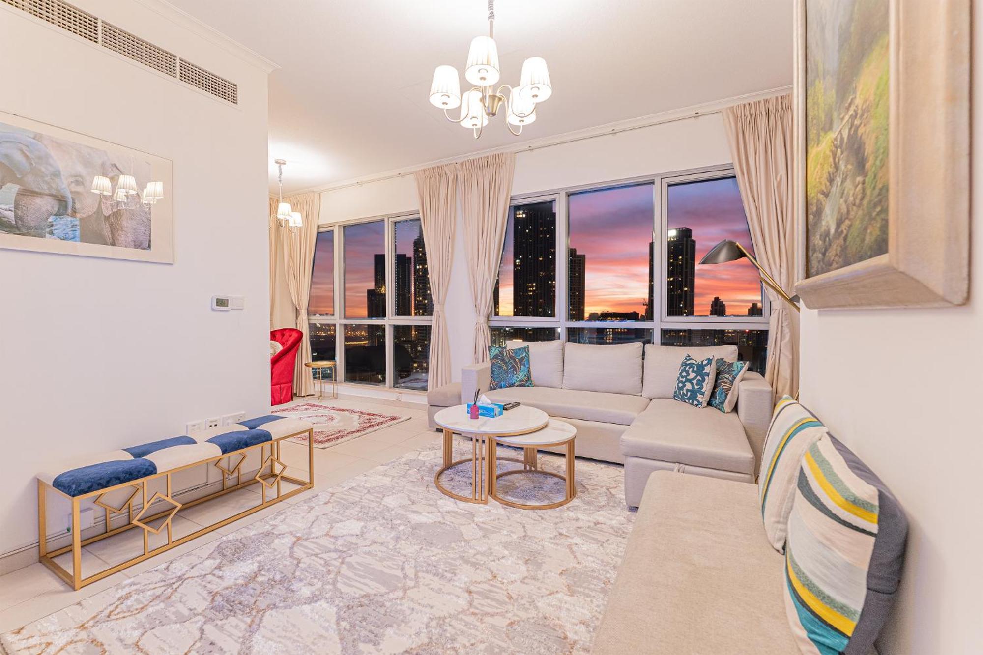 Spectacular Burj & Fountain View - Luxurious 3 Bedrooms & Maids - The Residences Appartamento Dubai