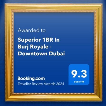 Apartamento Superior 1br In Burj Royale - Downtown