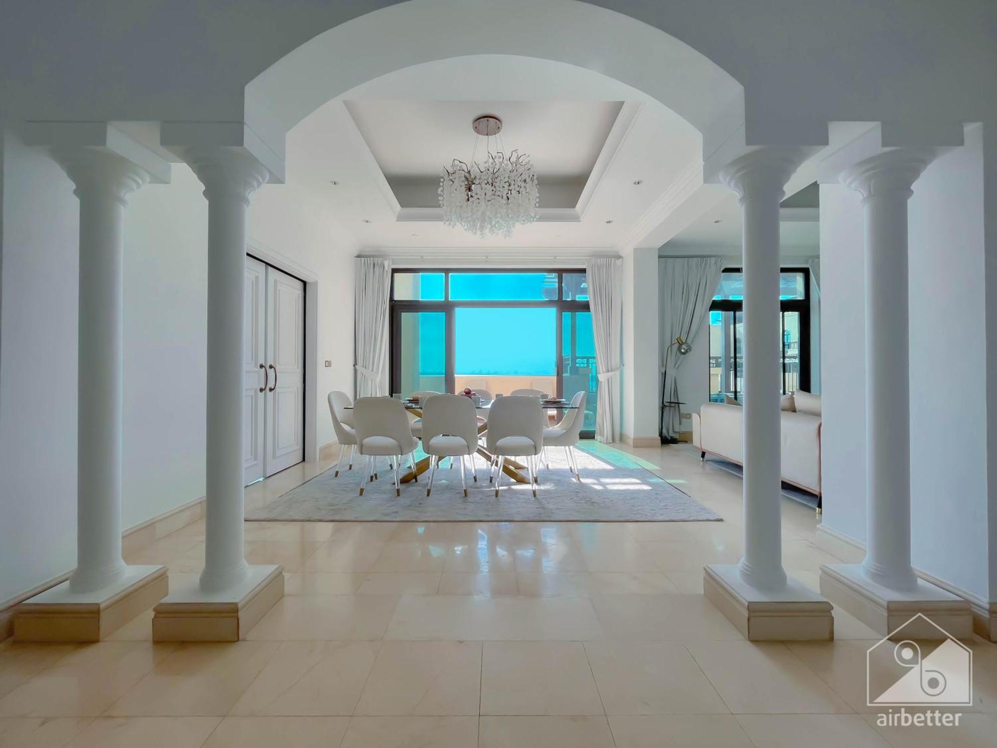 Lägenhet Fairmont Luxury Penthouse Private Gym & Pool Dubai