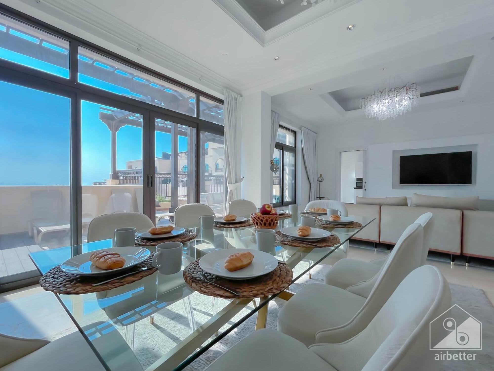 Fairmont Luxury Penthouse Private Gym & Pool Lägenhet Dubai