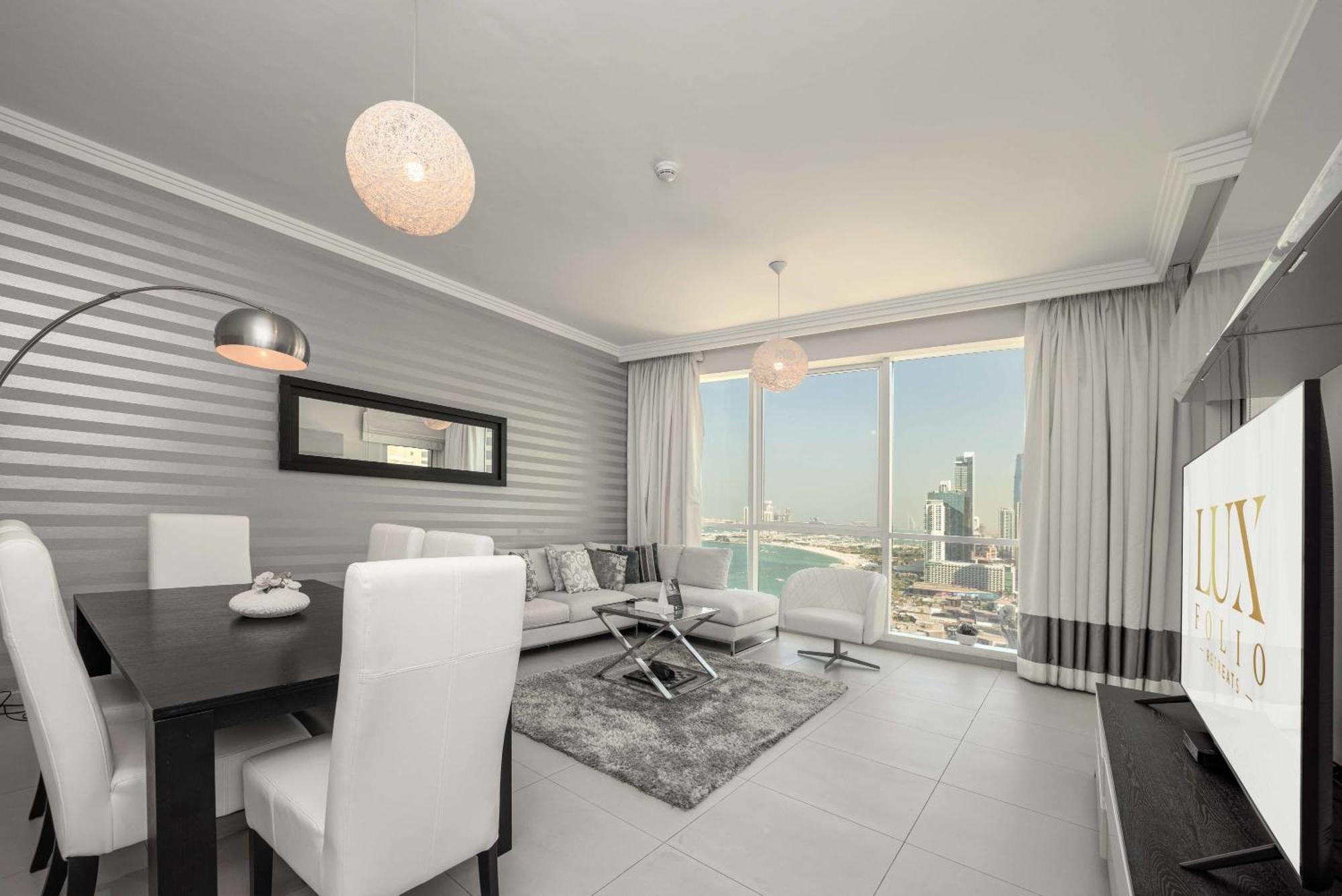Beachfront 1 Bed With Full Jbr View Apartamento Dubai
