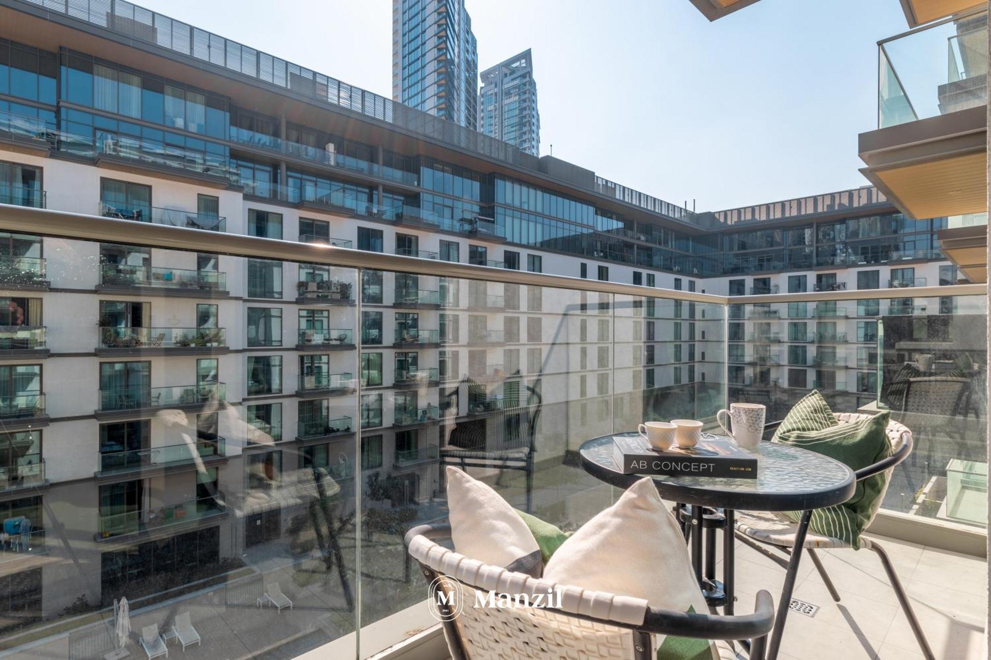 Appartement Manzil - 1br In Sobha Hartland With Pool View, Near Burj Khalifa And Mall *