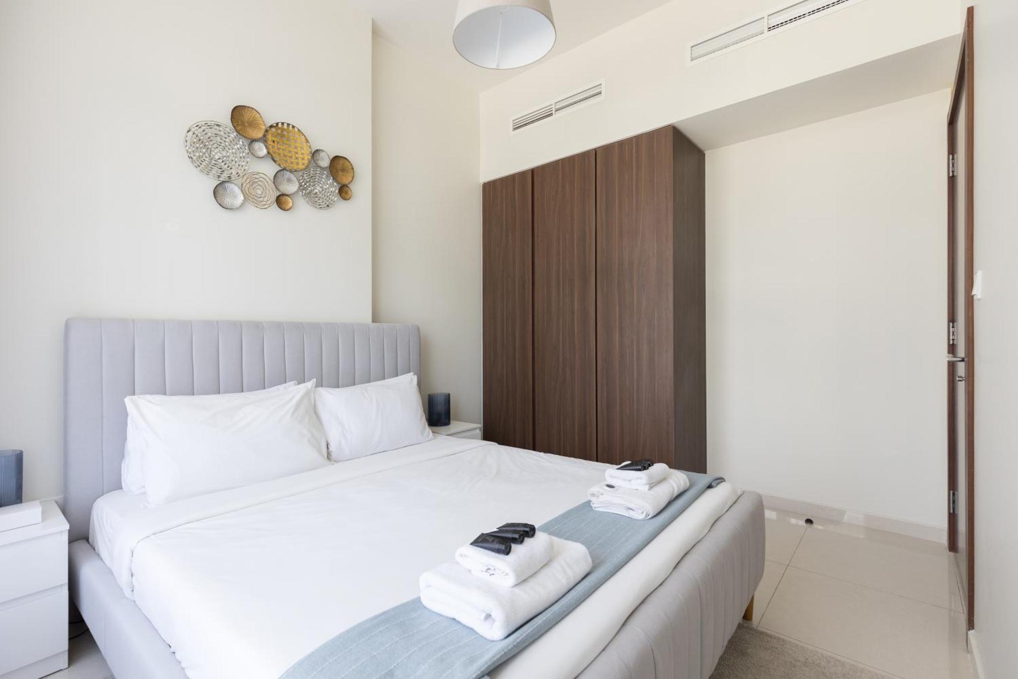 Apartamento Prime Location Business Baystylish,cozy 1-bd Dubái