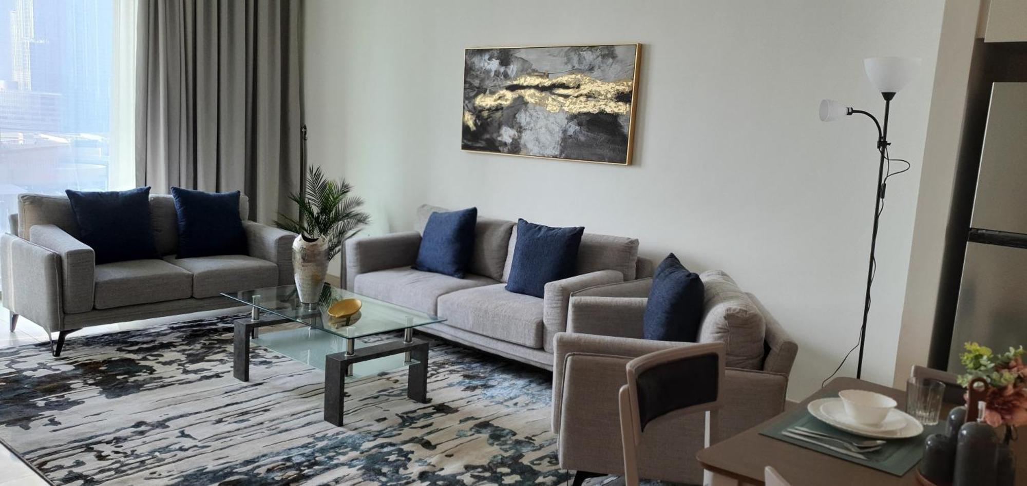 Svizona Premium 2bhk, Burj Khalifa View, Downtown Appartement