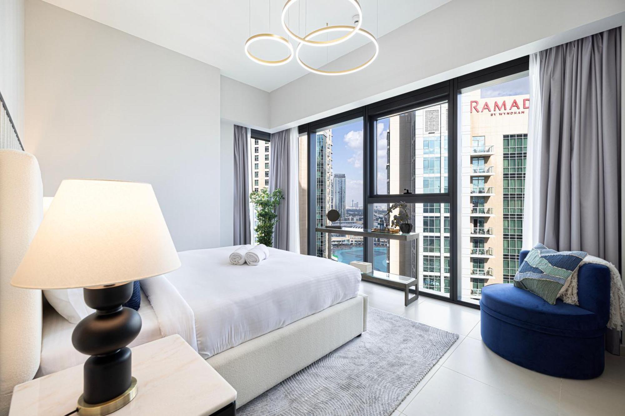 Appartement Magnificent 3br With Incredible Burj & Fountain View