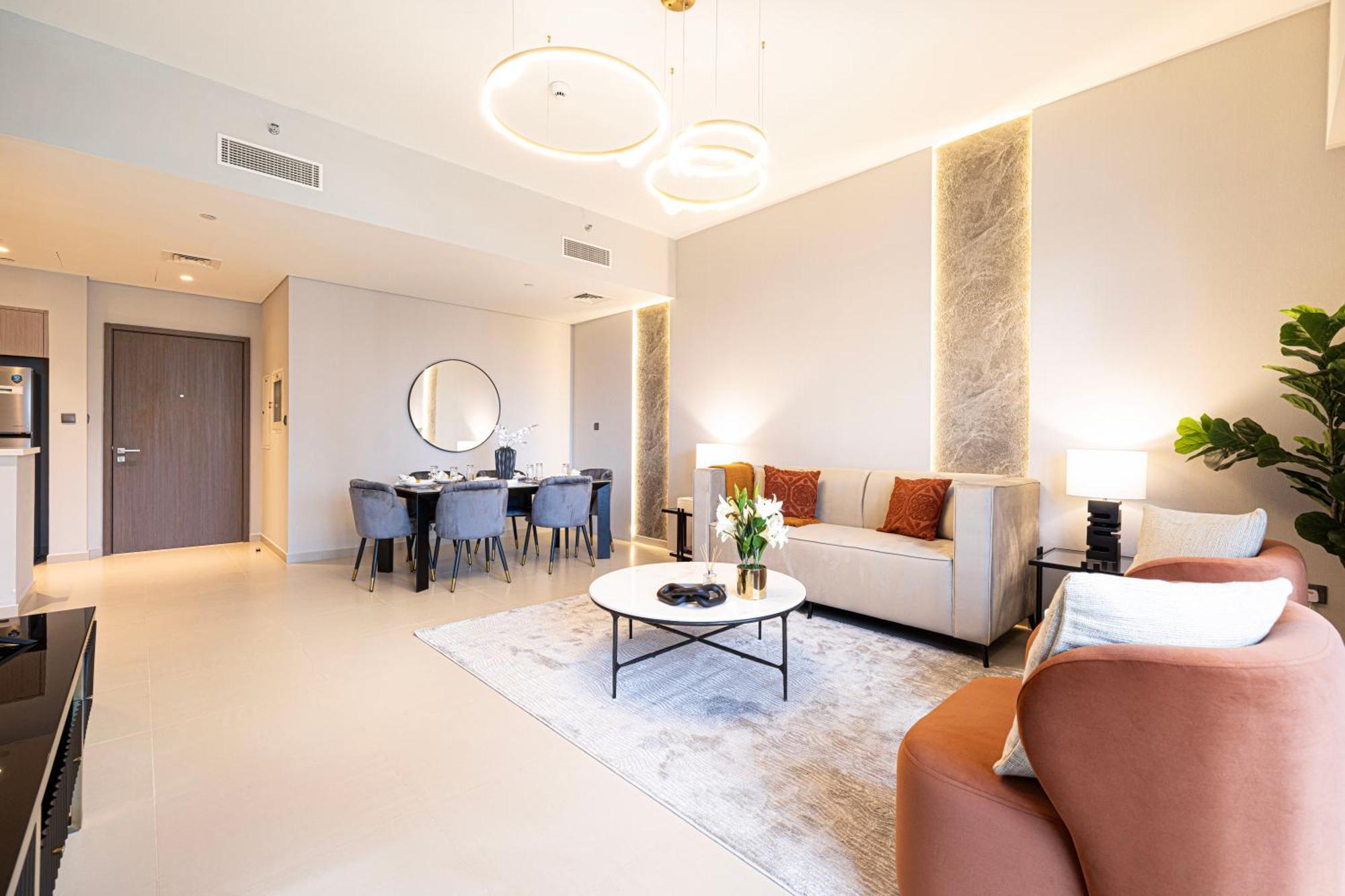 Appartement Magnificent 3br With Incredible Burj & Fountain View *