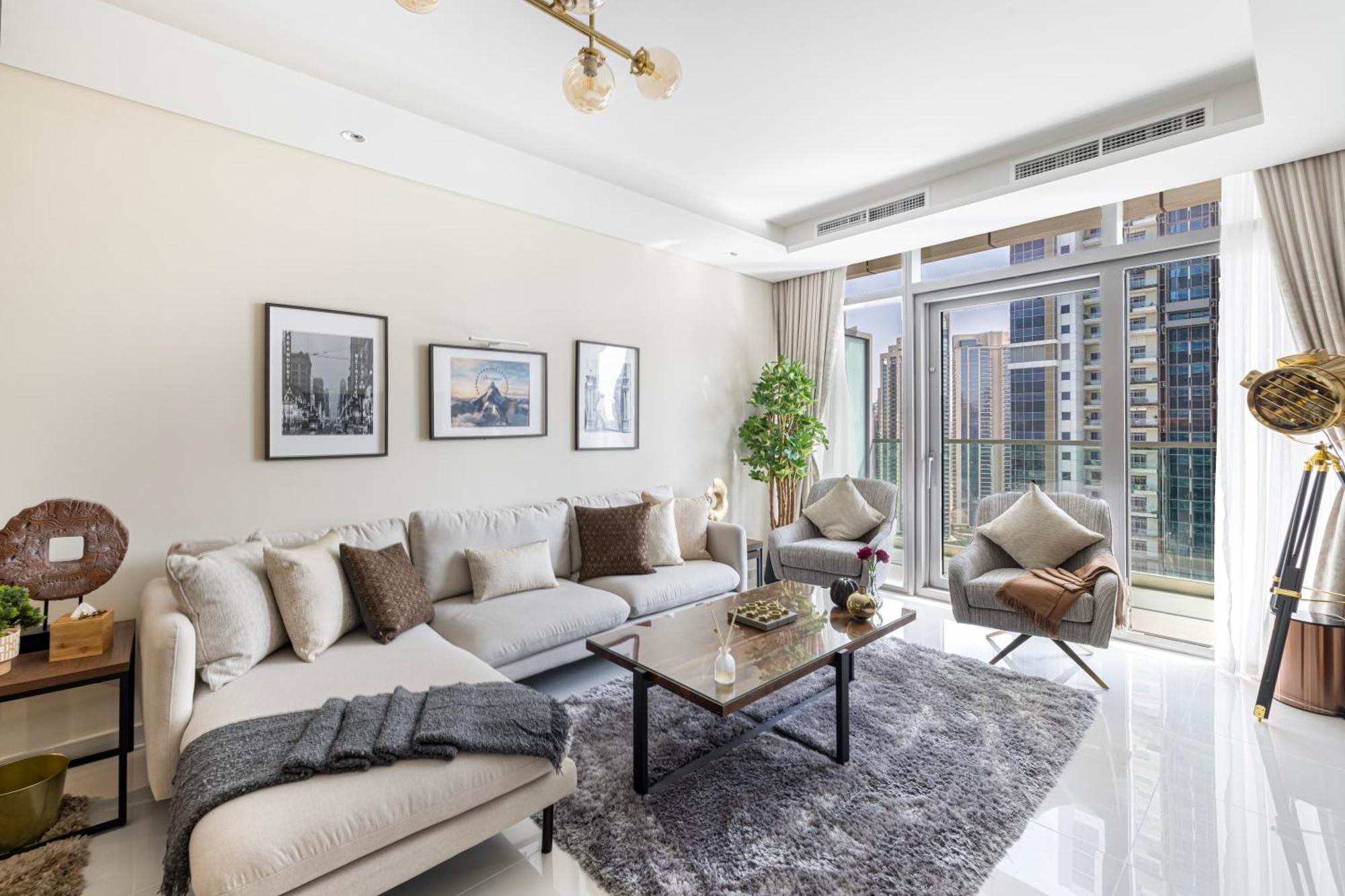 Stylish 2br At Paramount Midtown Сasa de vacaciones Dubái