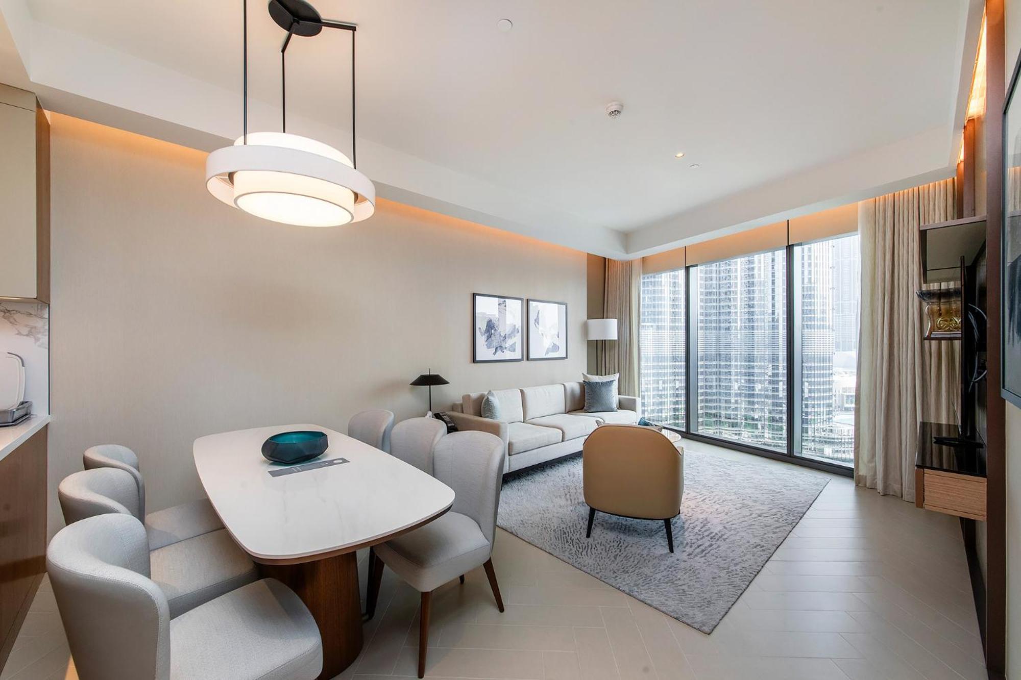Apartamento Deluxe 2br With Full Burj Khalifa And Fountain View *