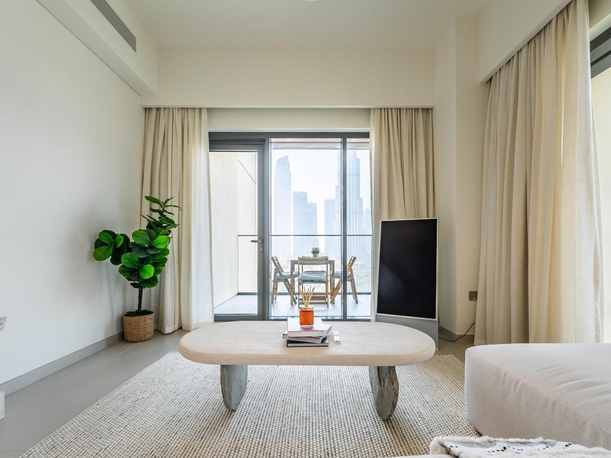 Apartemen Lavishly Elegant 2br With Breathtaking Full Burj Khalifa View Dubai