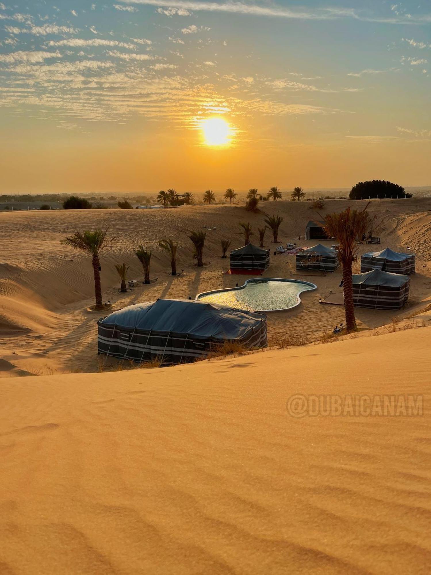 Dubaicanam Camp Luxury tent Dubai