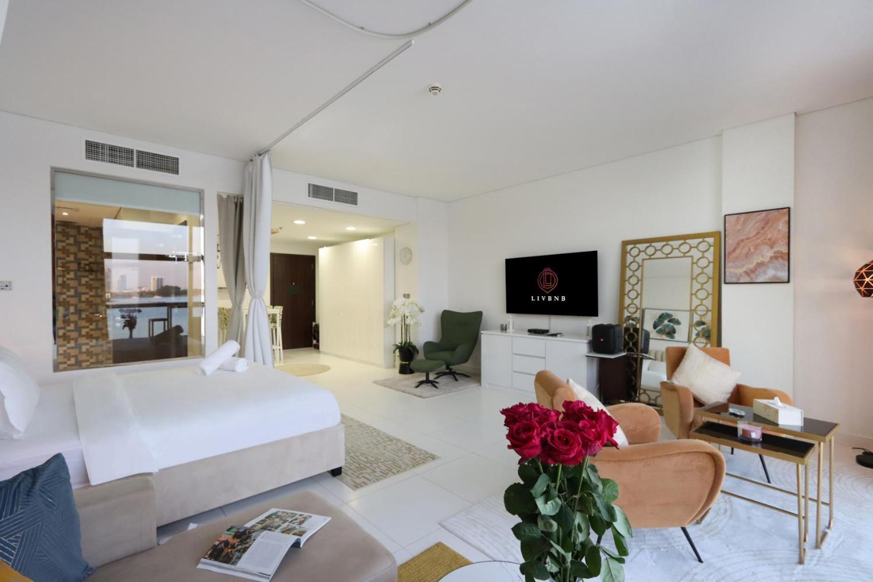 Livbnb Seaside In Palm Jumeirah With Private Terrace And Direct Access To Nakheel Mall Dubai