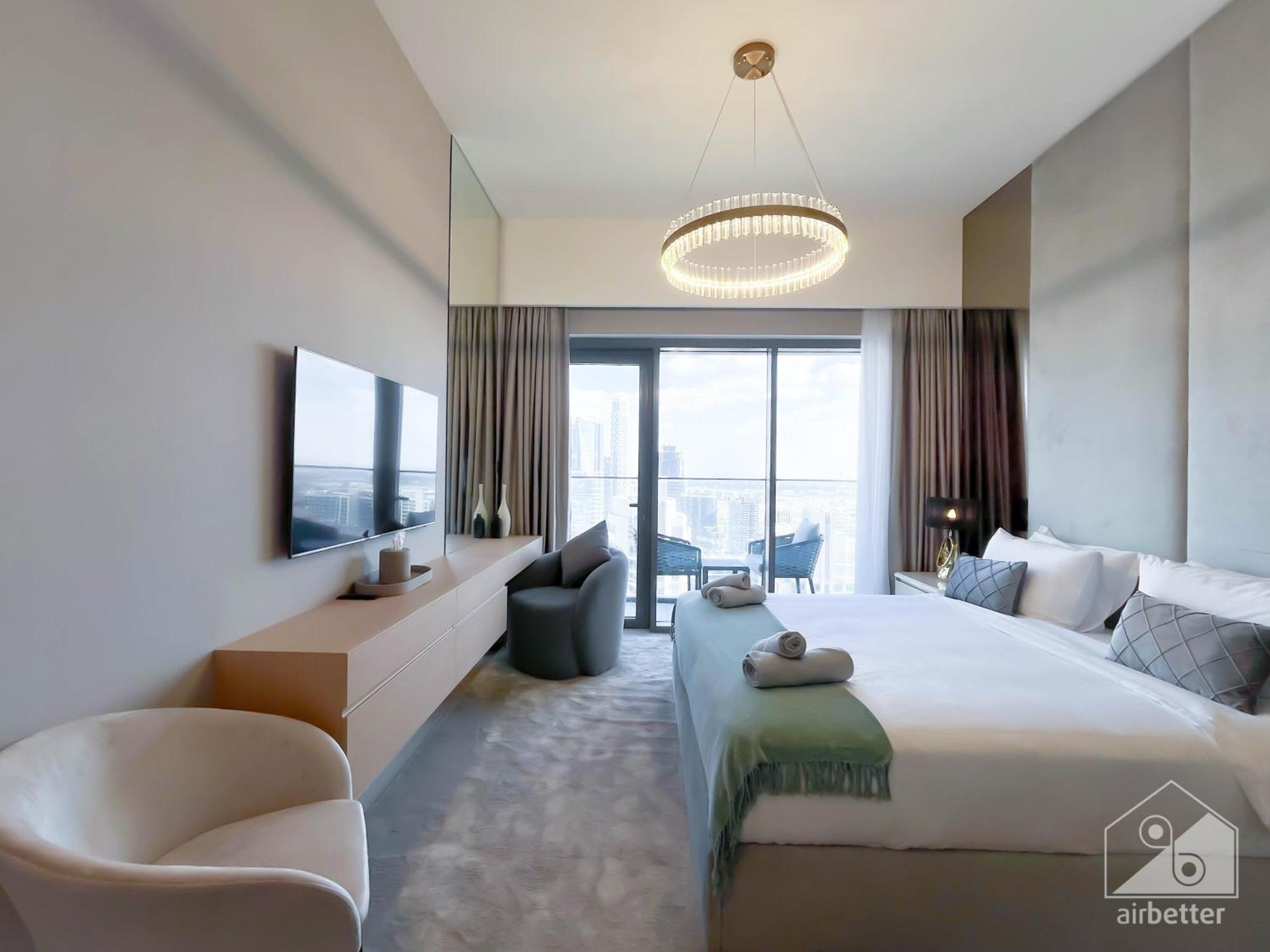 Luxury Burj Royale Apt Balcony & Breathtaking View *