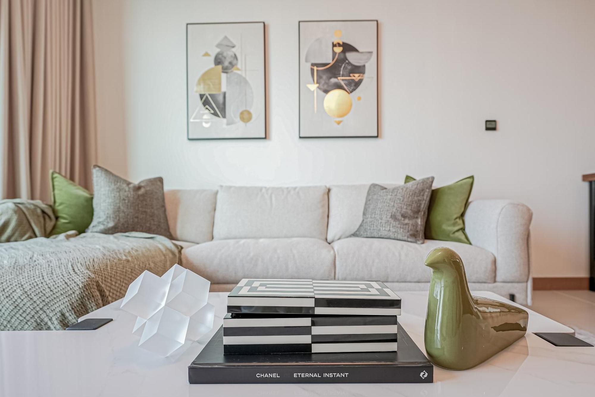 Modern 2br High Floor Haven In Vida Marina Lägenhet *