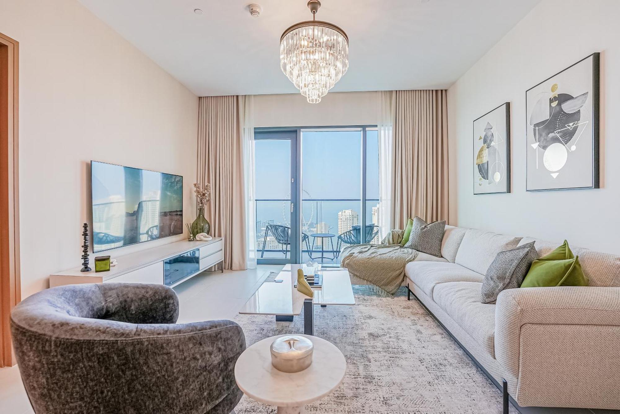 Lägenhet Modern 2br High Floor Haven In Vida Marina *