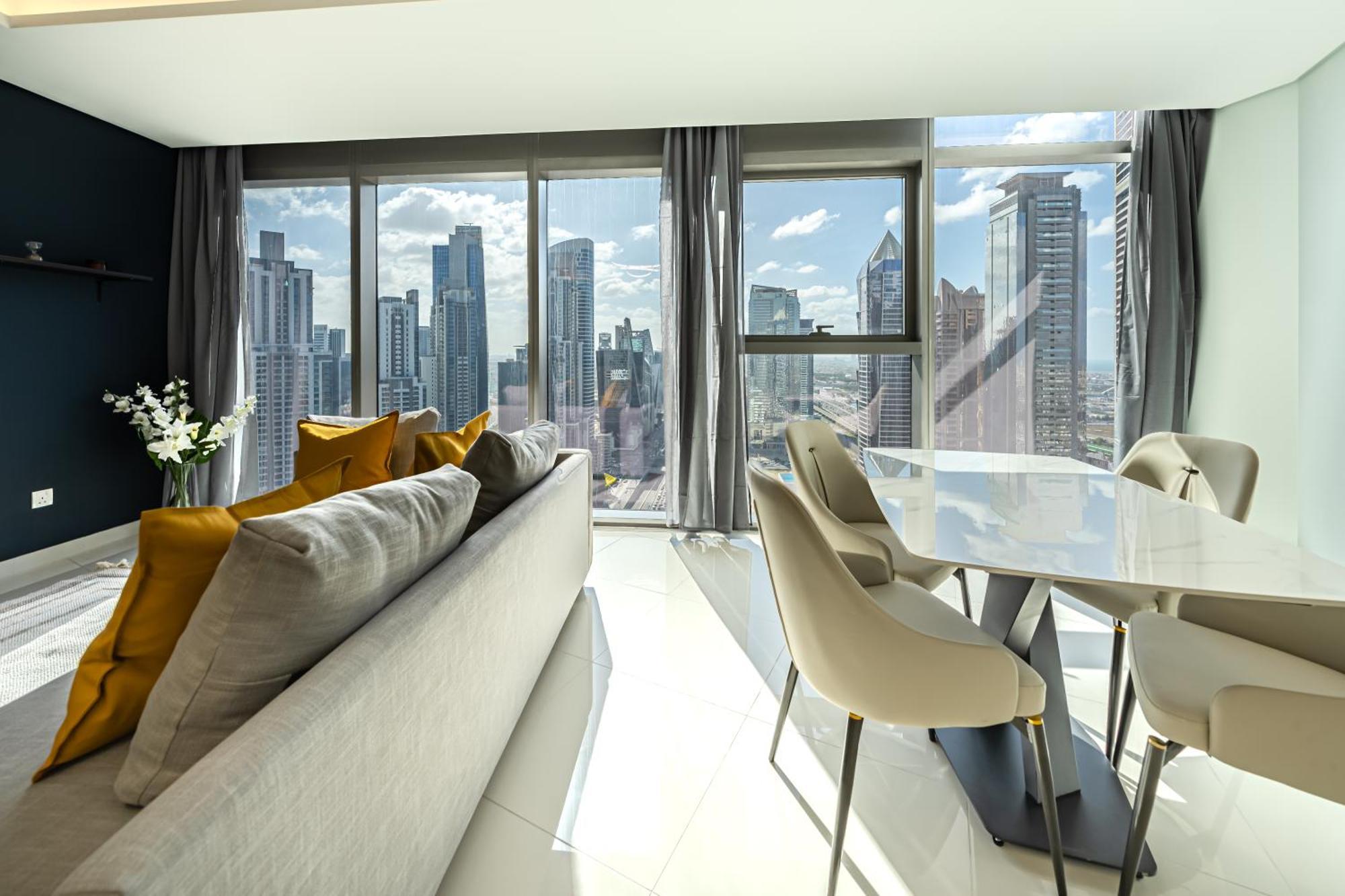 Magical With Rooftop Pool & Burj Khalifa View Appartement Dubai