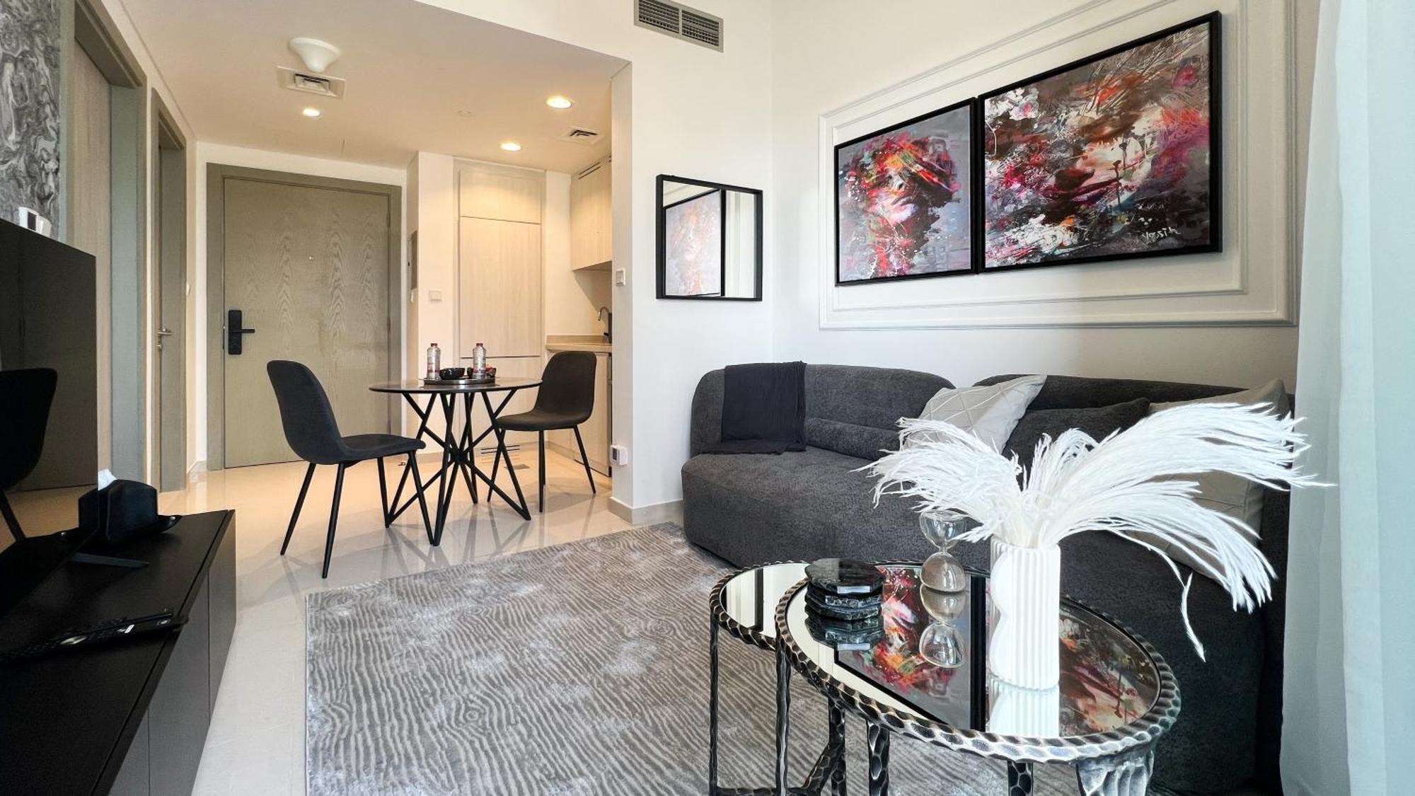 Keyrock Living - 1 Bedroom - Business Bay - Near Metro Station - Zada Tower Lägenhet *