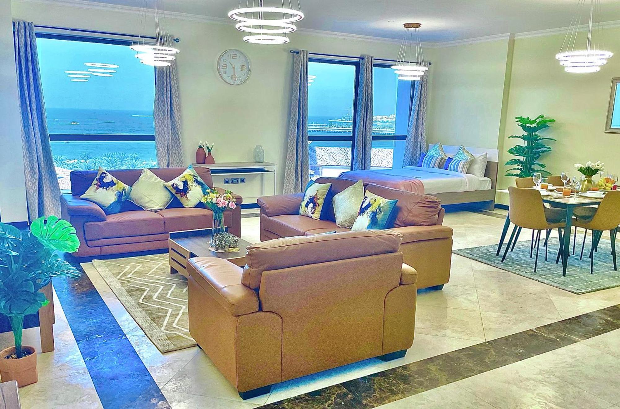 Apartamento Luxury Casa - Atlantic Sea View 3-bedroom - Jbr Dubái